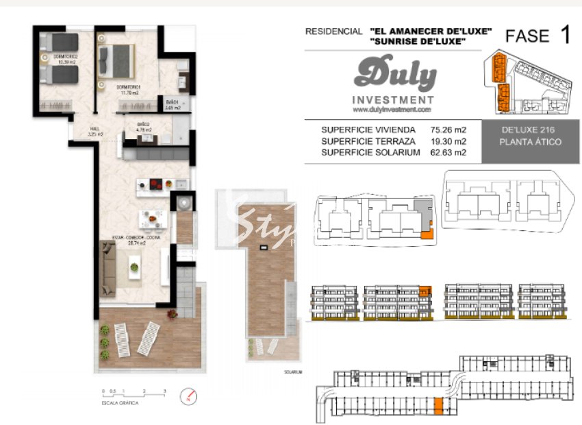 Вторичное жилье - Apartment Penthouse - Плайя Фламенка - Playa Flamenca