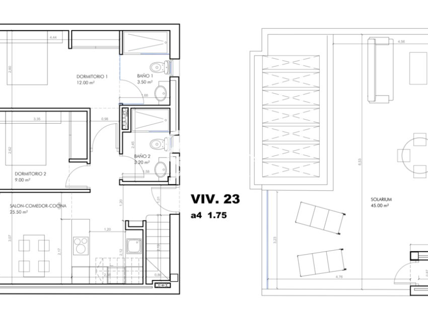 Вторичное жилье - Apartment Penthouse - Villamartin, Orihuela Costa - Вилламартин