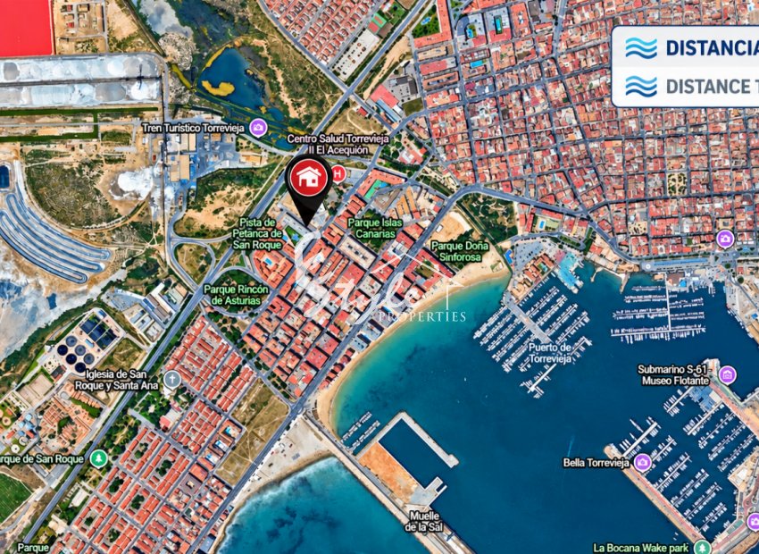 Вторичное жилье - Квартира - Torrevieja - Playa del Acequión