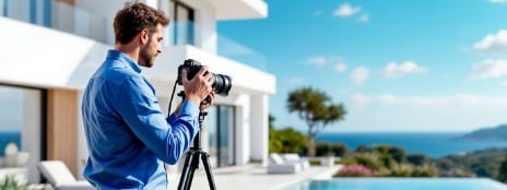 Realization of a good professional photographic report of your property