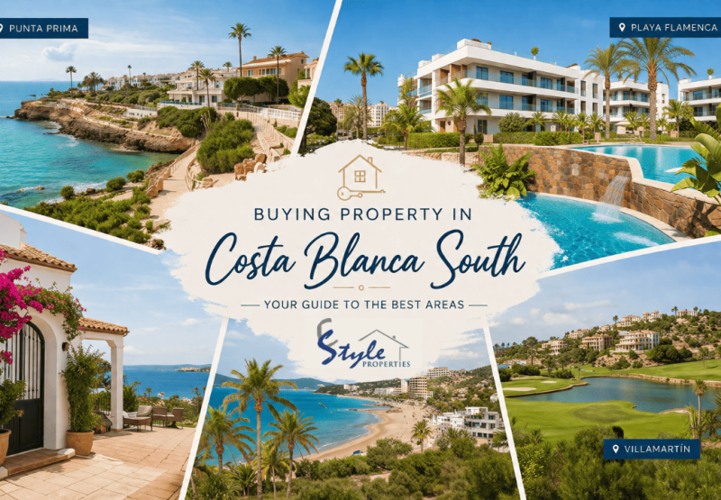 ¿Pensando en comprar una vivienda en la Costa Blanca Sur? Todo lo que necesitas saber para empezar
