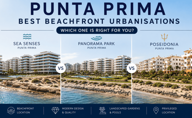 Punta Prima's Best Beachfront Urbanisations: Which One Should You Choose?