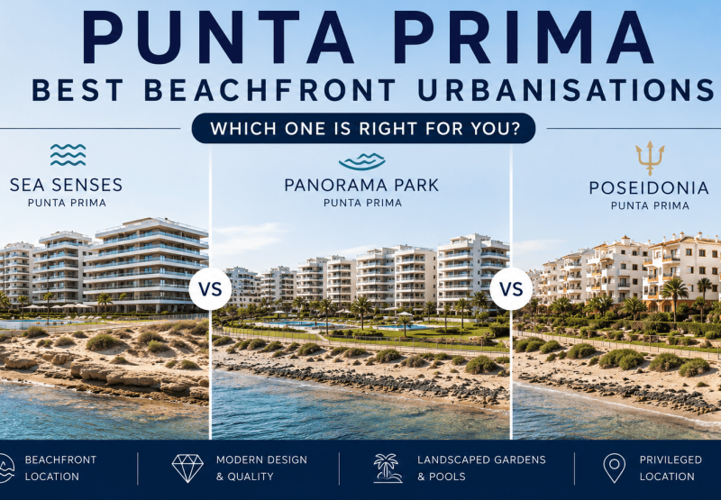 Las mejores urbanizaciones en primera línea de playa de Punta Prima: ¿cuál es la ideal para ti?