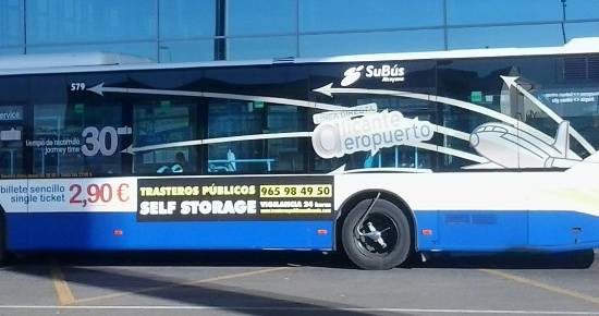 Nuevo servicio de transporte al aeropuerto de Alicante desde Orihuela Costa