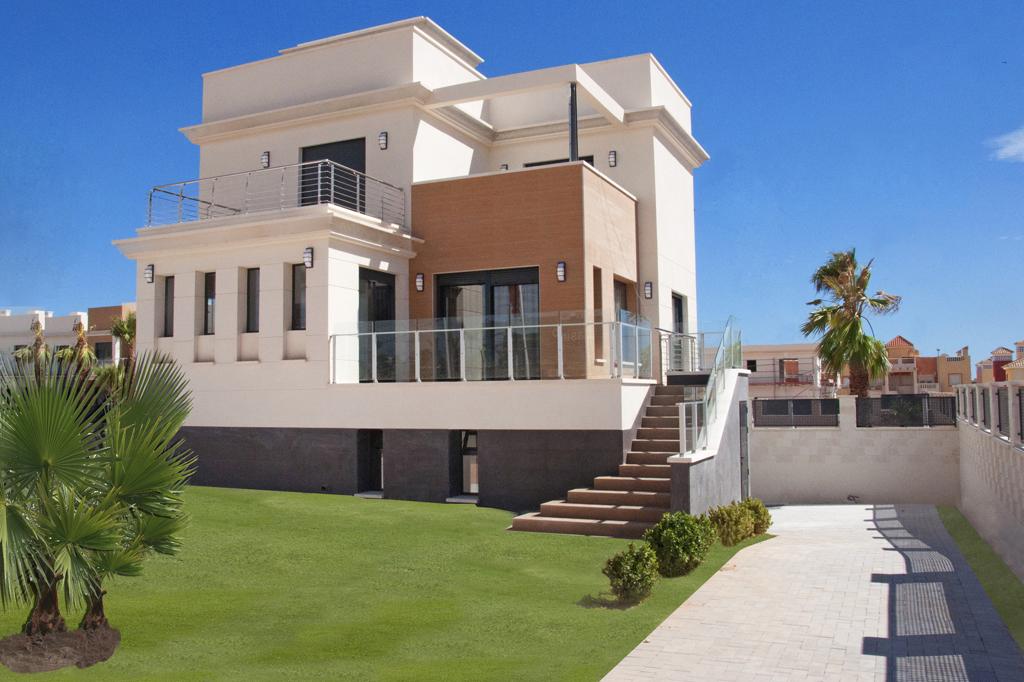 Ar villa. La Zenia Испания. Пригород Аликанте Торревьеха. Ар вилла. Недвижимость в Торревьехе.