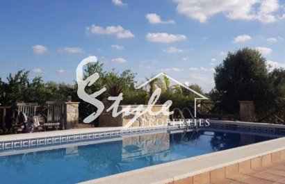 Resale - Finca Country Property - Los Montesinos