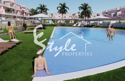 Nueva casa adosada junto a la playa en venta en Torre de la Horadada, Costa Blanca, España. ON1233_A