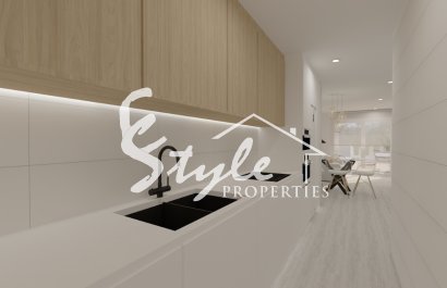 Nueva casa adosada junto a la playa en venta en Torre de la Horadada, Costa Blanca, España. ON1233_A