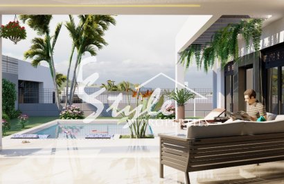 Новые виллы в Альгорфе, Аликанте, Коста Бланка, Испания.ON1491