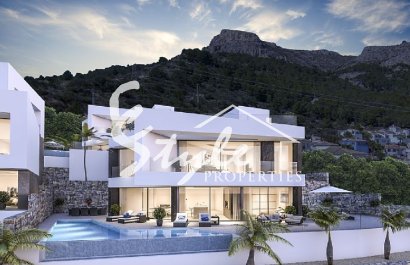 Villa de lujo de obra nueva en venta en Calpe, Costa Blanca, España. ON1501