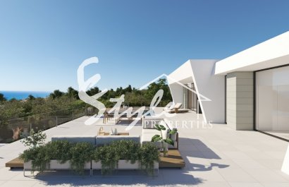 New luxury villa for sale in Cumbre del Sol, Costa Blanca, Spain. ON1539