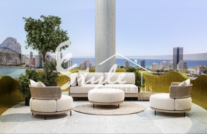 Квартиры в новостройке с видом на море в Кальпе, Аликанте, Коста Бланка, Испания. ON1561