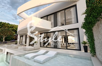 New build villa for sale in Altea, Costa Blanca, Spain. ON1565