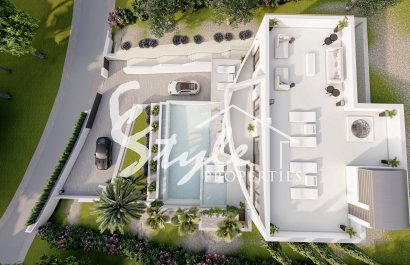 New build villa for sale in Altea, Costa Blanca, Spain. ON1565