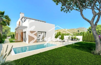 New build villas in Finestrat, Costa Blanca, Spain. ON1595