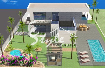 Продается новая вилла в Полопе (недалеко от Бенидорма), Коста Бланка, Испания ON1604