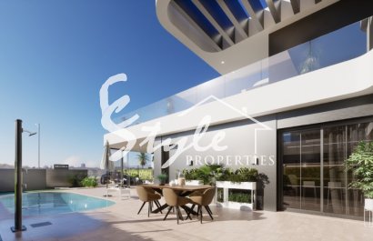 New build villas for sale in Los Alcázares, Murcia, Spain.ON1648