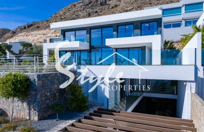 Se vende nueva villa de lujo con vistas al mar en Finestrat, Costa Blanca, España. ON1778