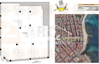 Купить коммерческое помещение всего в 250 метрах от Плайя-де-Лос-Локос - Торревьеха. ID 6199