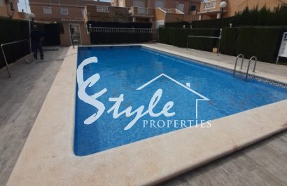 Buy Duplex close to the sea and beach in Residencial “Balcón del Mediterráneo” of Torrelamata, Torrevieja. ID: 6279 