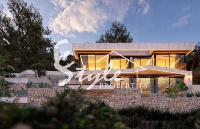 New build villa for sale in Benissa, Benidorm, Alicante, Costa Blanca, Spain. ON1895