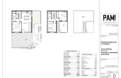 New build - terraced house - Pilar de la Horadada - Zona Pueblo