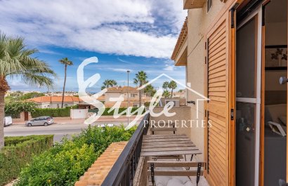 Charming renovated townhouse for sale with sea views in Playa Flamenca, Costa Blanca, Spain. ID2750