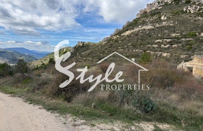 Вторичное жилье - Земельный участок - Confrides - Barranc de Xarquera