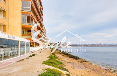 Beachfront Ground Floor Apartment for Sale in Torrevieja – Sea View Property in Spain. ID2714