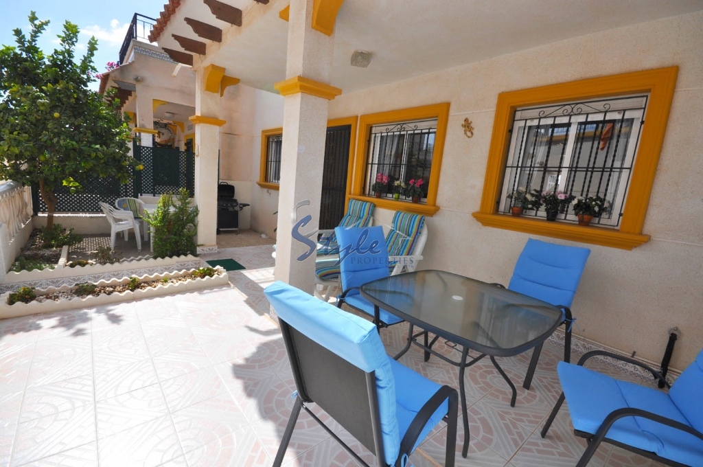 Ground floor apartment for sale in La Campana, Punta Prima, Costa Blanca - Front terrace