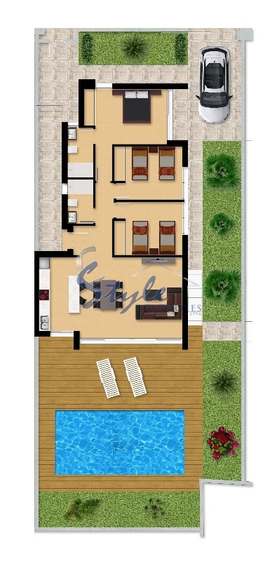 Nuevo - Villa - Torrevieja  - Aguas Nuevas