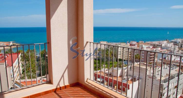 Apartments in second line beach with panoramic views of the sea in Las Atalayas, Torrevieja, Costa Blanca, Spain