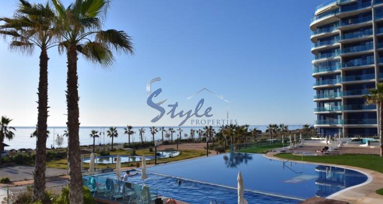  Apartment to sale  with panoramic sea views on the beachfront in Sea Senses, Punta Prima, Orihuela Costa, Costa Blanca, Spain ID:3836