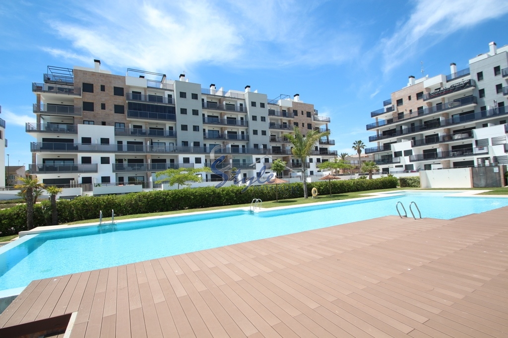 Luxury penthouse with sea views in urbanization Bioko II in Mil Palmeras, Costa Blanca, Spain