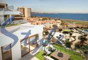 new build for sale on the first line to the sea in Alicante, Spain