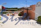 Detached villa for sale with own garden and community pool located in a quiet area of Los Balcones, Torrevieja