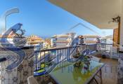 penthouse for sale with sea views from the terrace in La Mata, Costa Blanca