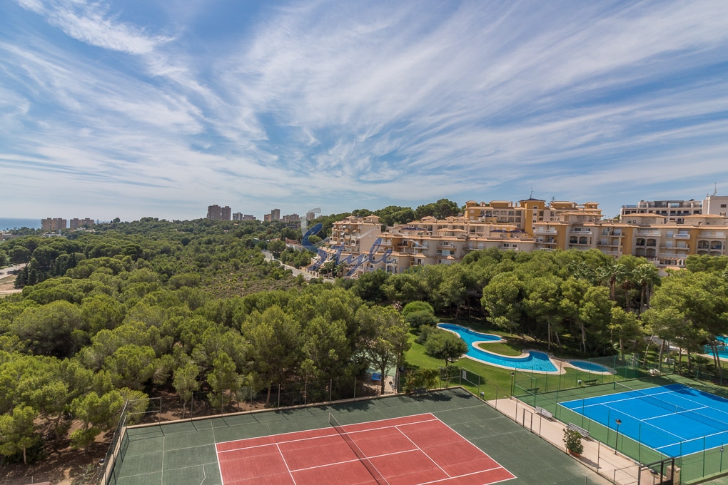 apartamento con vistas al mar y a la pinada en venta en Dehesa de Campoamor de Orihuela Costa