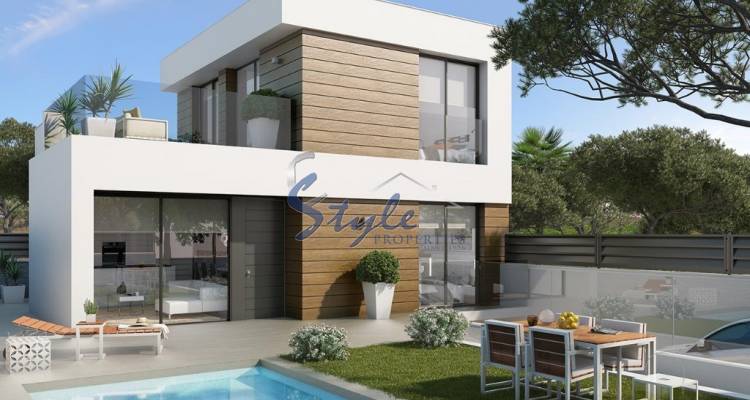new build villas close to the beach for sale in El Campello, Alicante, Costa Blanca, Spain