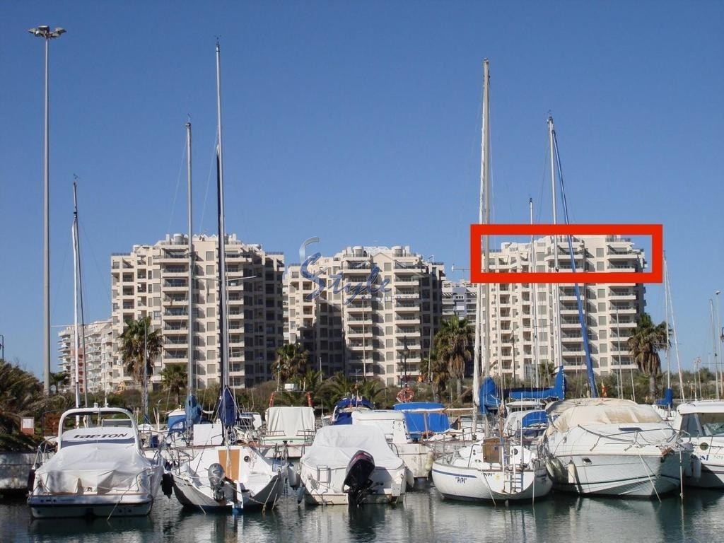 Penthouse for sale with views of the sea and the river near the marina in Guardamar del Segura