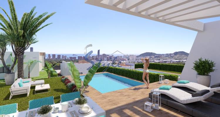 new build villa for sale in Benidorm, Alicante, Costa Blanca