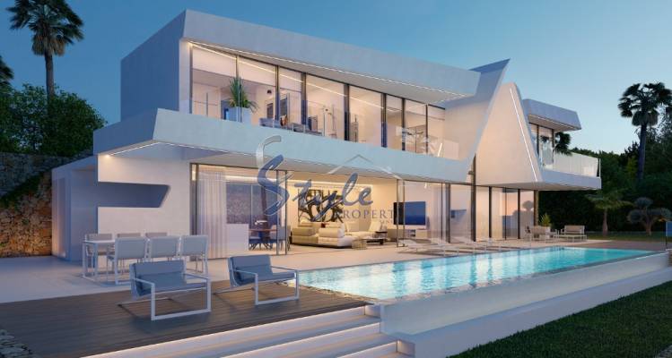 Buy newly built villa in Moraira close to the sea. ID ON1136_44 