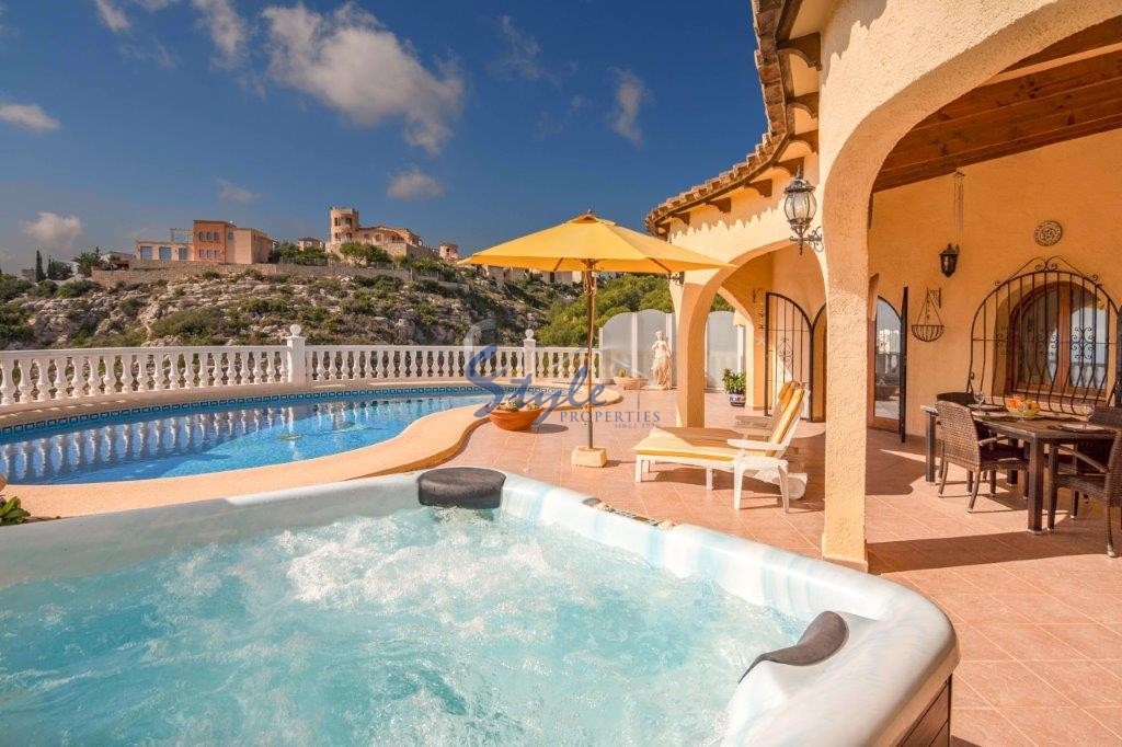 Buy luxury villa with sea views in Javea, Costa Blanca. ID 4554