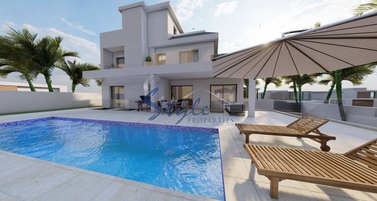 Comprar nueva villa con parcela y piscina privada en Ciudad Quesada cerca del mar. ID ON1145_44