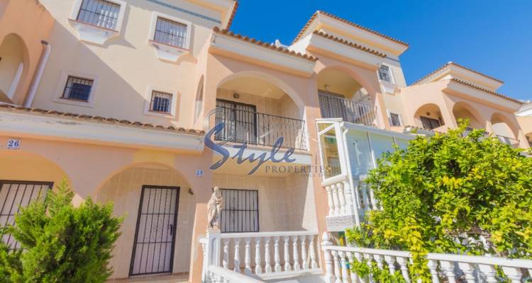 Buy semi-detached duplex with private garden in Playa Flamenca, Orihuela Costa. ID: 4613