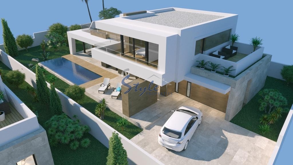 Buy villa with plot and private pool in Ciudad Quesada close to the sea. ID 4644 