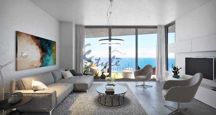For sale new build apartments close to the sea in Benidorm, Alicante, Costa Blanca ON1036