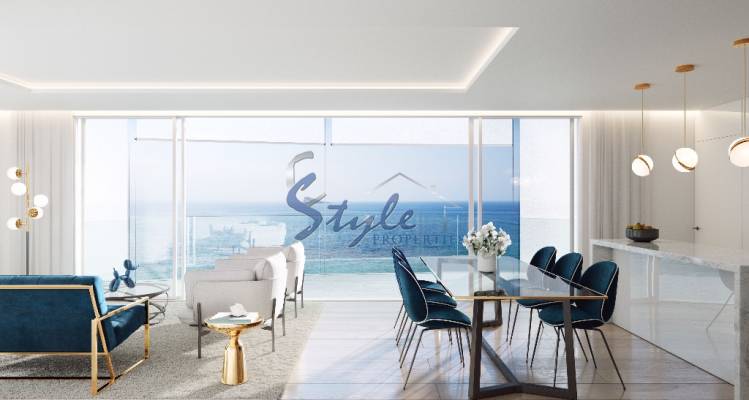 For sale new build apartments first line  In Benidorm  Costa Blanca, Spain. ID 966