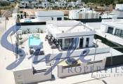 For sale new detached villa with private pool in Polop, Benidorm, Costa Blanca, Spain OM957