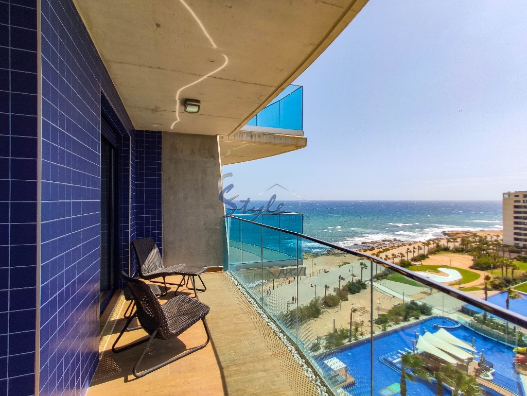 For sale south facing apartment first line to the sea in Sea Senses, Punta Prima, Costa Blanca, Spain ID 4848